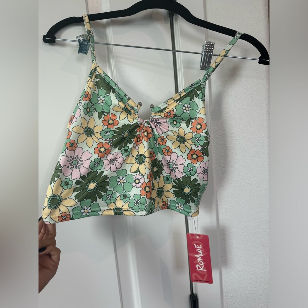 Floral Crop Top